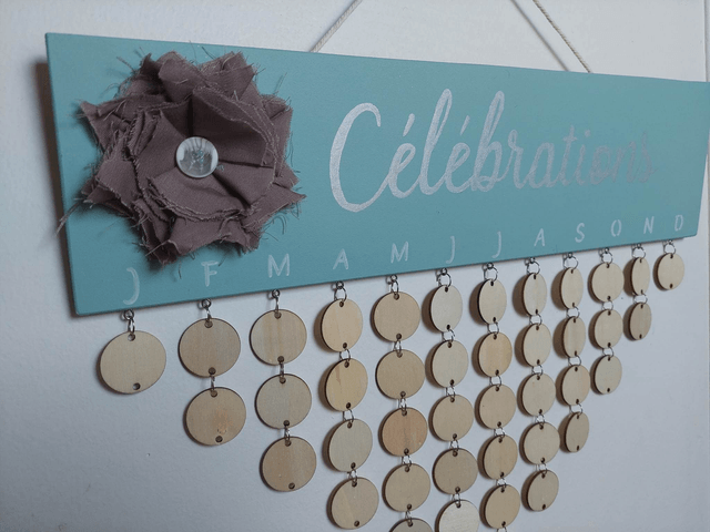 Calendrier des Anniversaires