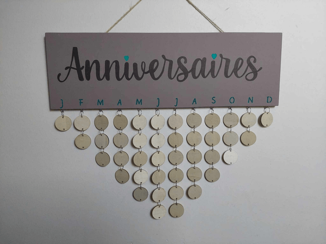Calendrier des Anniversaires