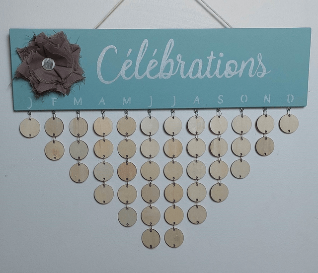 Calendrier des Anniversaires